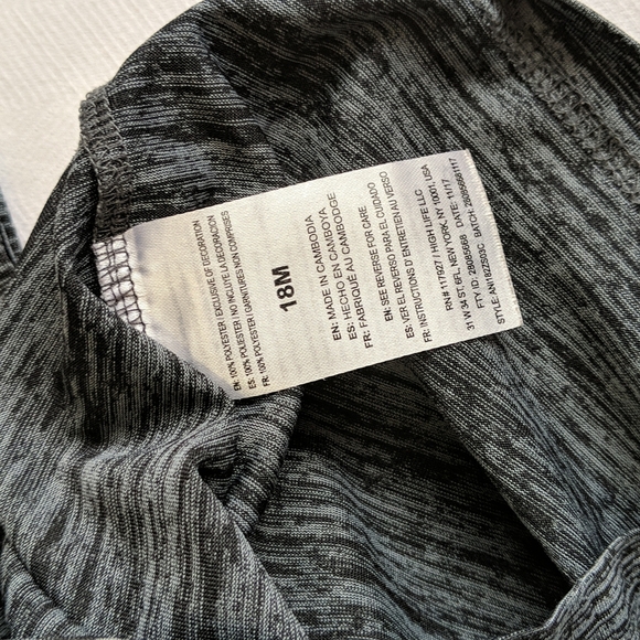 and1 sporty graphic basketball tank top 18 months baby boy - Picture 4 of 6